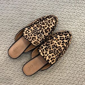 Leopard Print Loafers